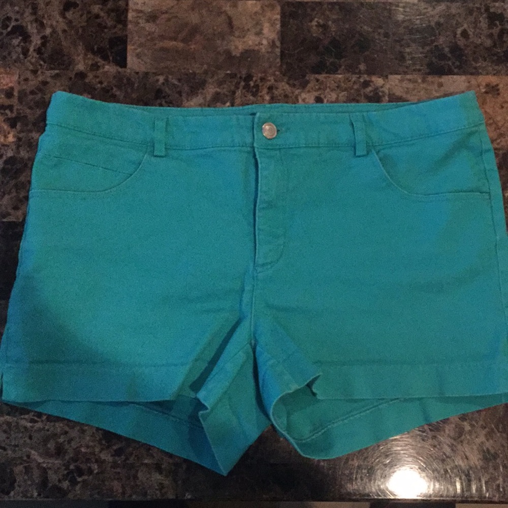 Turquoise H&M Shorts